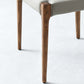 Contemporary Solid Wood Armless Chair Home Upholstered Dining Chair