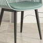 Plastic Arm Chair Modern Style Open Back Chair for Dining Room