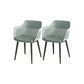 Plastic Arm Chair Modern Style Open Back Chair for Dining Room