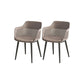 Plastic Arm Chair Modern Style Open Back Chair for Dining Room