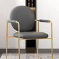 Industrial Kitchen Dining Chairs King Louis Back Arm Chair with Gold Base