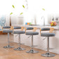 Swivel Adjustable Height Bar Stool Industrial Metal Bristol with Footrest
