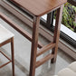 Modern Indoor Bar Stool Table Rectangle Wood Bar Dining Table Clearhalo 'Bar Furniture' 'Bar Tables' 'bar_tables' 'furn' 'furn_bar_tables' 'Furniture' 'Kitchen & Dining Furniture' 7194098