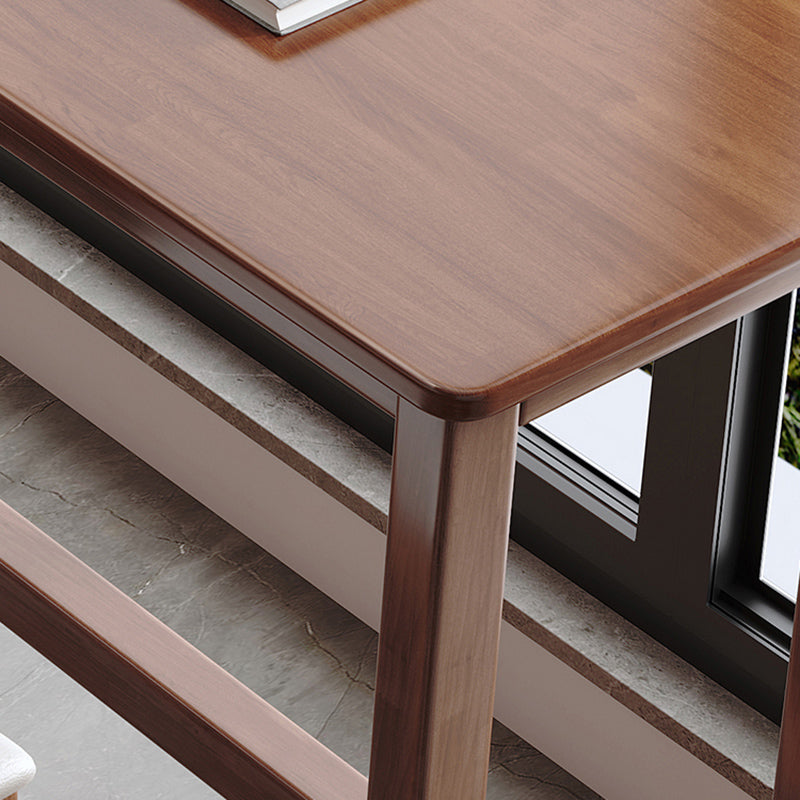 Modern Indoor Bar Stool Table Rectangle Wood Bar Dining Table Clearhalo 'Bar Furniture' 'Bar Tables' 'bar_tables' 'furn' 'furn_bar_tables' 'Furniture' 'Kitchen & Dining Furniture' 7194099