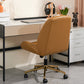 Chaise de bureau moderne Mécanisme d'inclinaison en cuir sans chaise ergonomique pénible