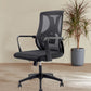 Modern Fixed Arms Office Chair No Distressing Ergonomic Desk Chair without Wheels Clearhalo 'furn' 'furn_office_chair' 'Furniture' 'Office Chairs' 'Office Furniture' 'office_chair' 7202743
