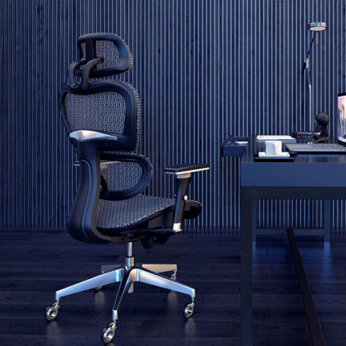 Silla de oficina de armas extraíble mecanismo sin angustia silla de escritorio ergonómica