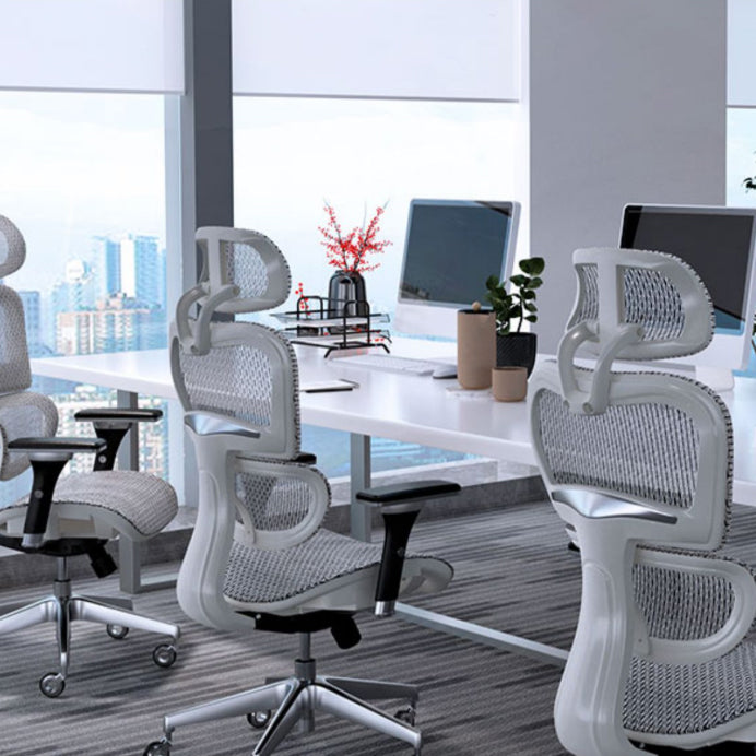 Silla de oficina de armas extraíble mecanismo sin angustia silla de escritorio ergonómica