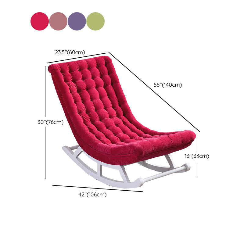 Chaise à bascule chaise à bascule de chaise à chaise à la maison moderne à la maison moderne