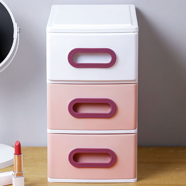 Nordic vertikaler Dateischrank Farbblockschubladen -Aktenschrank