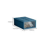 Contemporary Acrylic Cabinet Storage and Drawers Filing Cabinet