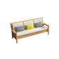 Solid Wood Sectional Sofas Solid Wood Natural Color Sectional Couch 3-Seater Sofa Cotton and Linen Clearhalo 'furn' 'furn_sectionals' 'Furniture' 'Living Room Furniture' 'Sectionals' 7204942
