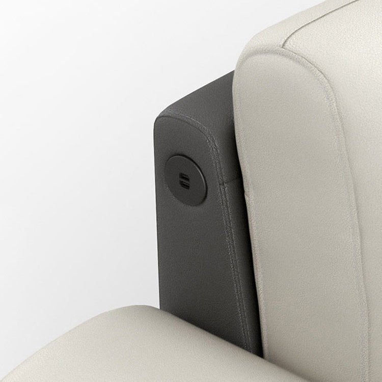 Divano sezionali a forma di L blu di divano a braccio quadrato