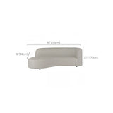 Grey Wooden Sectional Stain-Resistant Sectional Sofa for Living Room
