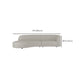Grey Cushion Back Curved Sectional Sofa Scratch Resistant Sectionals Clearhalo 'furn' 'furn_sectionals' 'Furniture' 'Living Room Furniture' 'Sectionals' 7205282