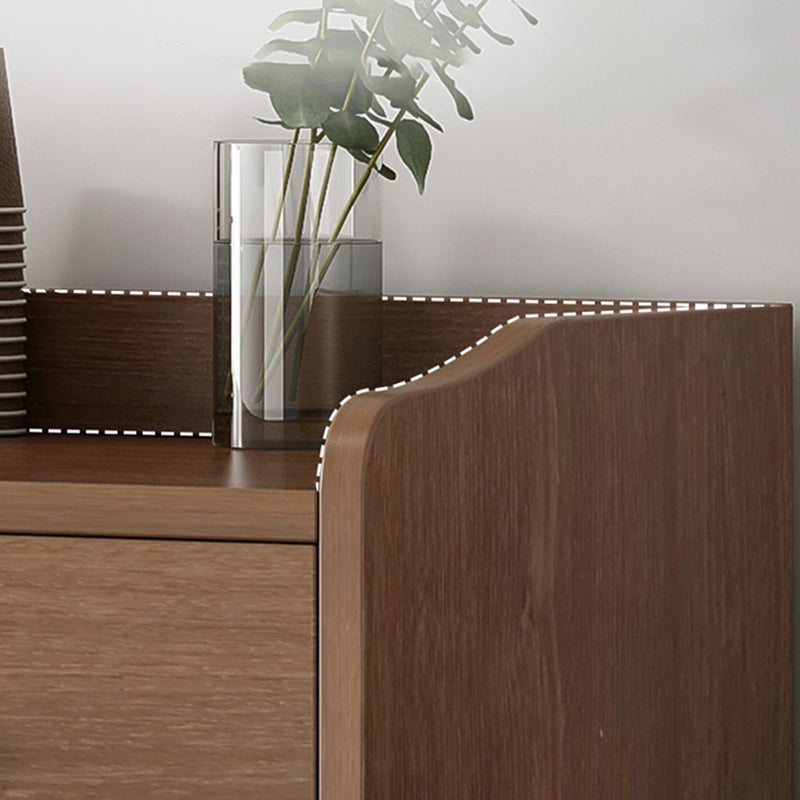 Moderno server del salotto in legno ingegnerizzato ingegnerizzato con cassetti