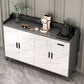 Sideboard di pietra contemporanea Scaffali regolabili Sideboard mobile con 1 disegno