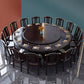 Solid Wood Dining Table Traditional Round Dinner Table for Dining Room Clearhalo 'Dining Tables & Seating' 'Dining Tables' 'dining_table' 'furn' 'furn_dining_table' 'Furniture' 'Kitchen & Dining Furniture' 7211653