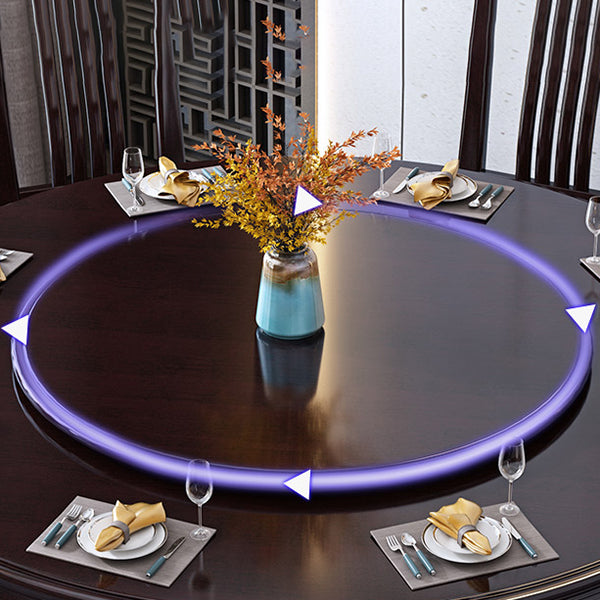 Solid Wood Dining Table Traditional Round Dinner Table for Dining Room Clearhalo 'Dining Tables & Seating' 'Dining Tables' 'dining_table' 'furn' 'furn_dining_table' 'Furniture' 'Kitchen & Dining Furniture' 7211657