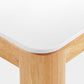 Sintered Stone Dining Table Rectangle Modern Dinner Table with Wooden Legs Clearhalo 'Dining Tables & Seating' 'Dining Tables' 'dining_table' 'furn' 'furn_dining_table' 'Furniture' 'Kitchen & Dining Furniture' 7211698