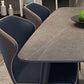 Modern Rectangle Dining Table Grey Sintered Stone Dinner Table for Dining Room Clearhalo 'Dining Tables & Seating' 'Dining Tables' 'dining_table' 'furn' 'furn_dining_table' 'Furniture' 'Kitchen & Dining Furniture' 7211714