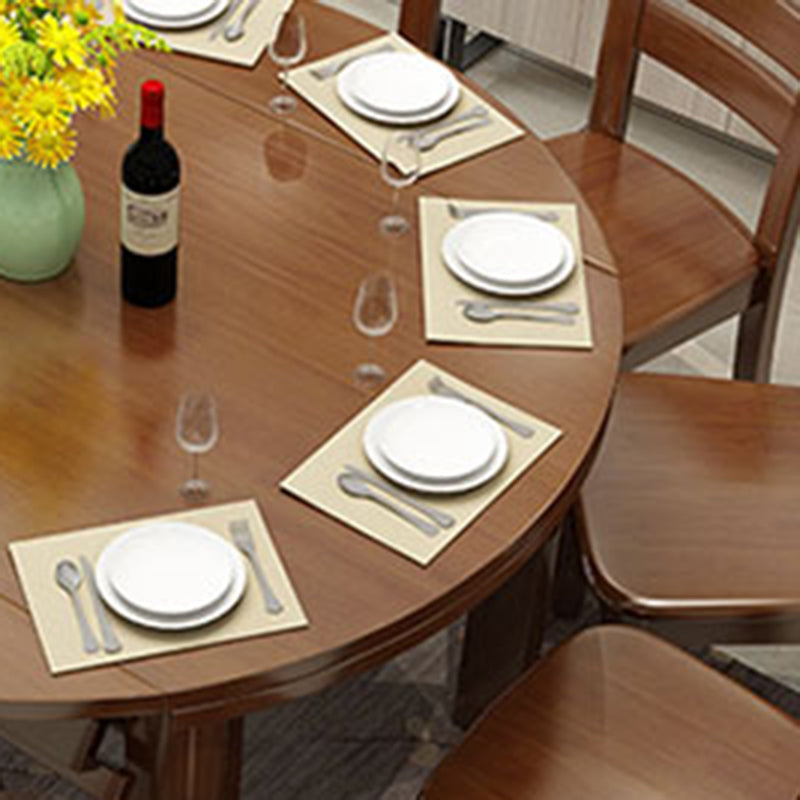 Modern Style Dining Table Rubberwood Base Dinner Table for Dining Room Clearhalo 'Dining Tables & Seating' 'Dining Tables' 'dining_table' 'furn' 'furn_dining_table' 'Furniture' 'Kitchen & Dining Furniture' 7212041