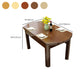 Modern Style Dining Table Rubberwood Base Dinner Table for Dining Room Clearhalo 'Dining Tables & Seating' 'Dining Tables' 'dining_table' 'furn' 'furn_dining_table' 'Furniture' 'Kitchen & Dining Furniture' 7212047