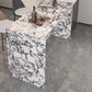 Moderne stenen bar eettafel, rechthoekige bartafel voor kleine plaatsen