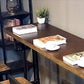 Modern Bar Dining Table Solid Wood Rectangle Bar Table in Brown Clearhalo 'Bar Furniture' 'Bar Tables' 'bar_tables' 'furn' 'furn_bar_tables' 'Furniture' 'Kitchen & Dining Furniture' 7212231