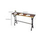Modern Bar Dining Table Solid Wood Rectangle Bar Table in Brown Clearhalo 'Bar Furniture' 'Bar Tables' 'bar_tables' 'furn' 'furn_bar_tables' 'Furniture' 'Kitchen & Dining Furniture' 7212236