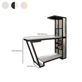 Moderne Steinbar für Esstisch Rechteck Tisch für Esszimmer