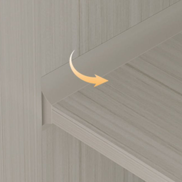 Armoire multifonctionnelle en aluminium moderne Armoire autonome avec des tiroirs à proximité