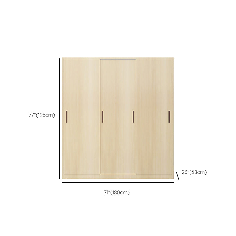 Armadio moderno del guardaroba autoportante Armale in metallo con ripiani e binario