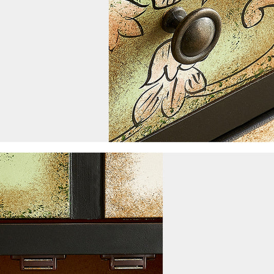 Casa di casa in legno moderno tavolo da sideboard rettangolare minimalista con cassetti