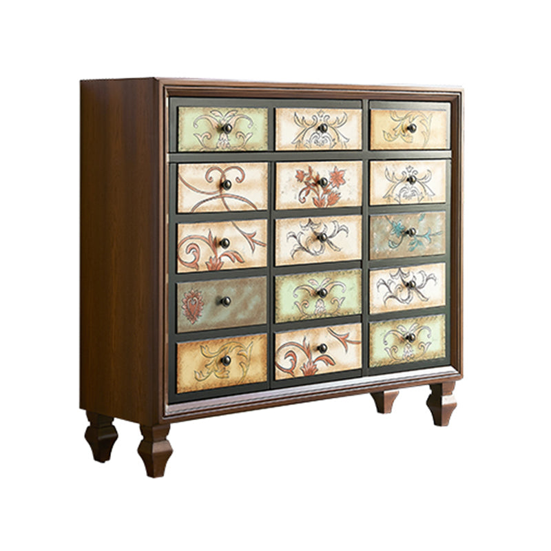 Casa di casa in legno moderno tavolo da sideboard rettangolare minimalista con cassetti