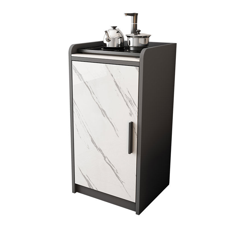 Server da pranzo in pietra opaca cucina cucina glam finta sideboard in legno