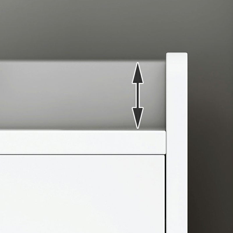 Serveur de restauration de style moderne serveur en bois d'autorisation ouverte de stockage inclus au serveur avec 3 tiroirs