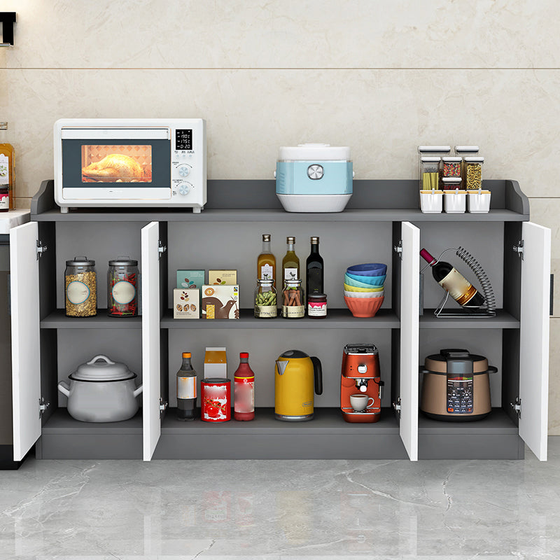 Sideboidale regolabile in legno moderno moderno moderno.