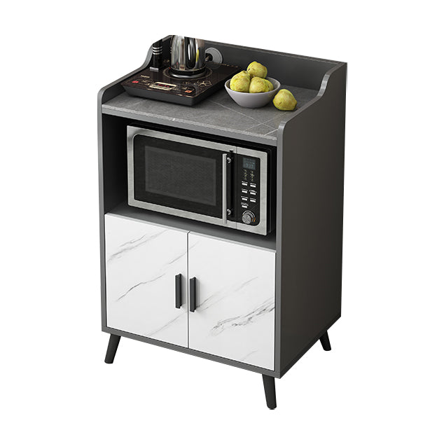 Server da pranzo per finiture opache Glam Sideboard interno con armadi