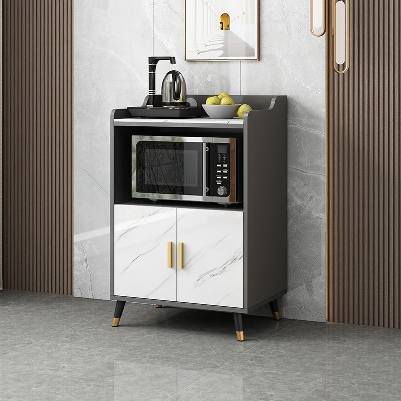 Server da pranzo per finiture opache Glam Sideboard interno con armadi