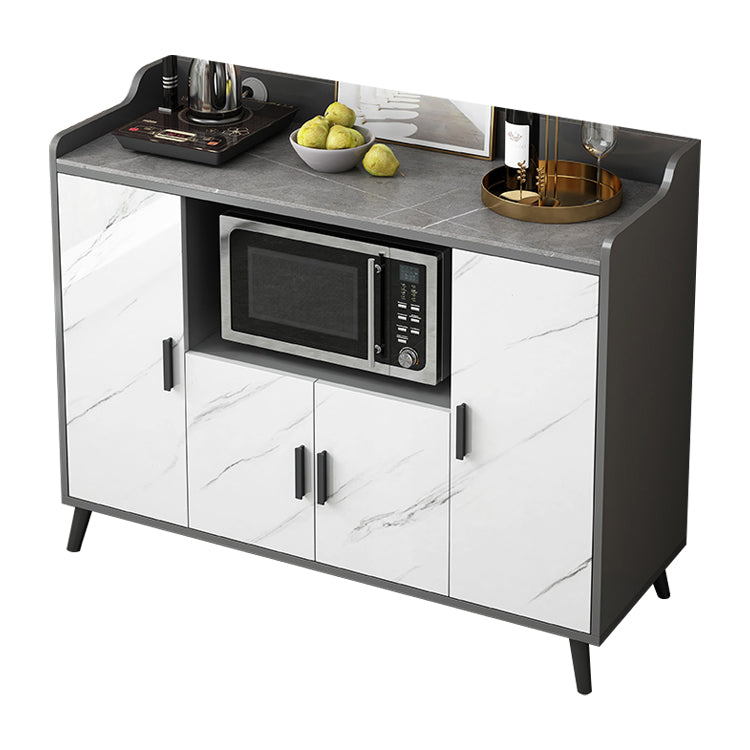 Server da pranzo per finiture opache Glam Sideboard interno con armadi