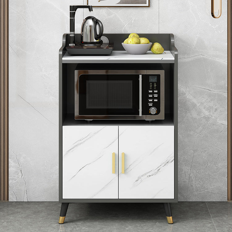 Server da pranzo per finiture opache Glam Sideboard interno con armadi