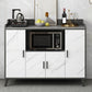 Server da pranzo per finiture opache Glam Sideboard interno con armadi