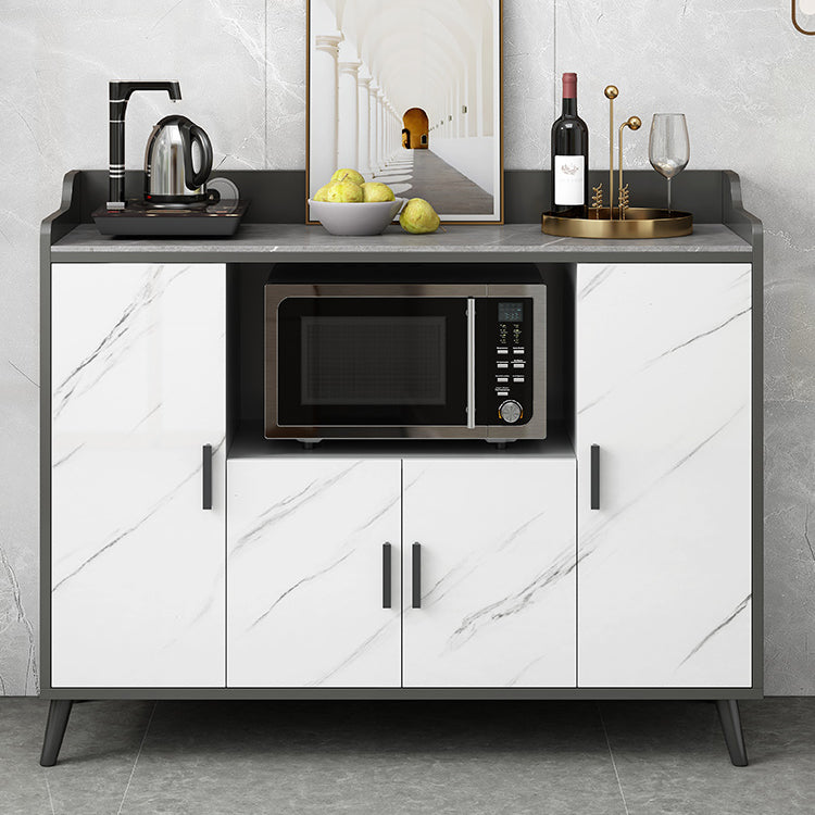 Server da pranzo per finiture opache Glam Sideboard interno con armadi