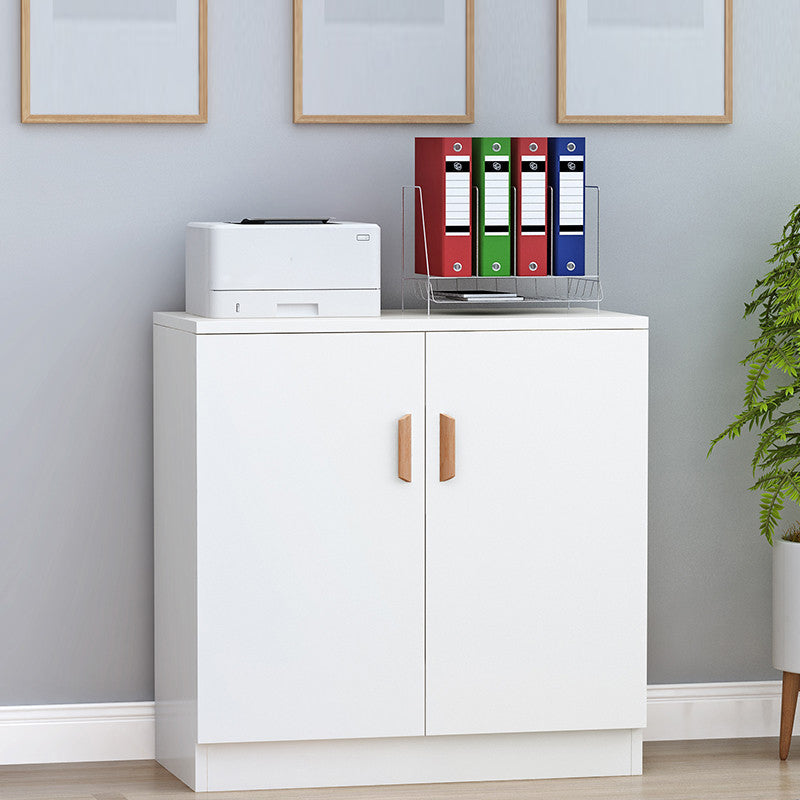 Abbandiera contemporanea mobile ingegnerizzato in legno per scaffalature regolabili