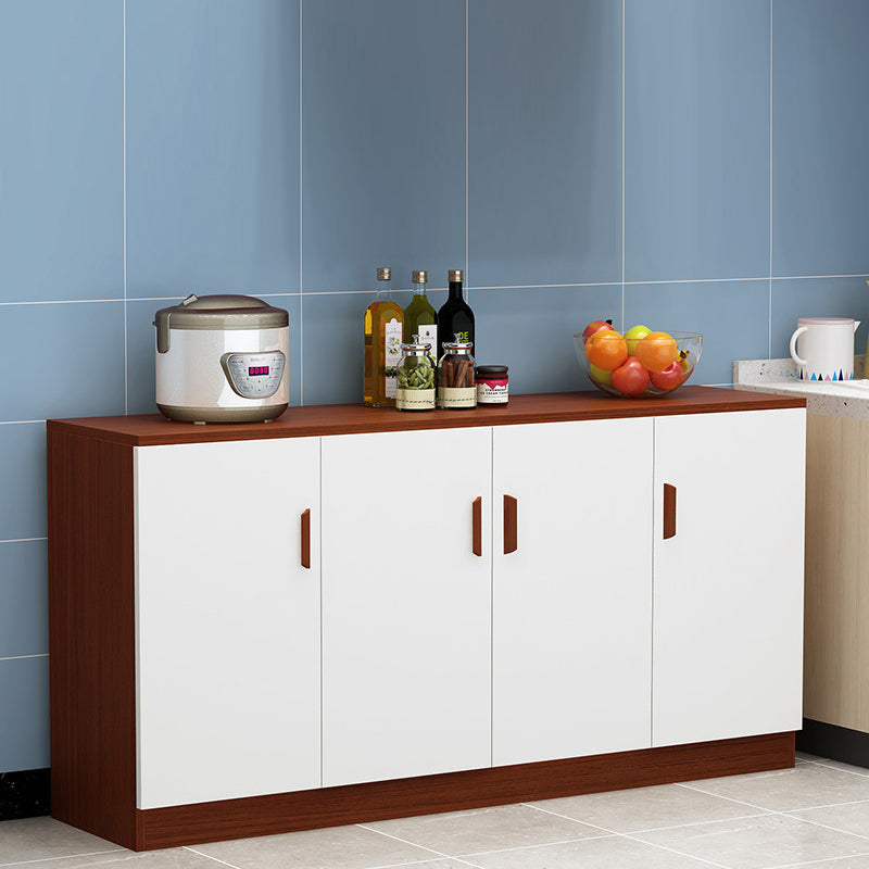 Abbandiera contemporanea mobile ingegnerizzato in legno per scaffalature regolabili