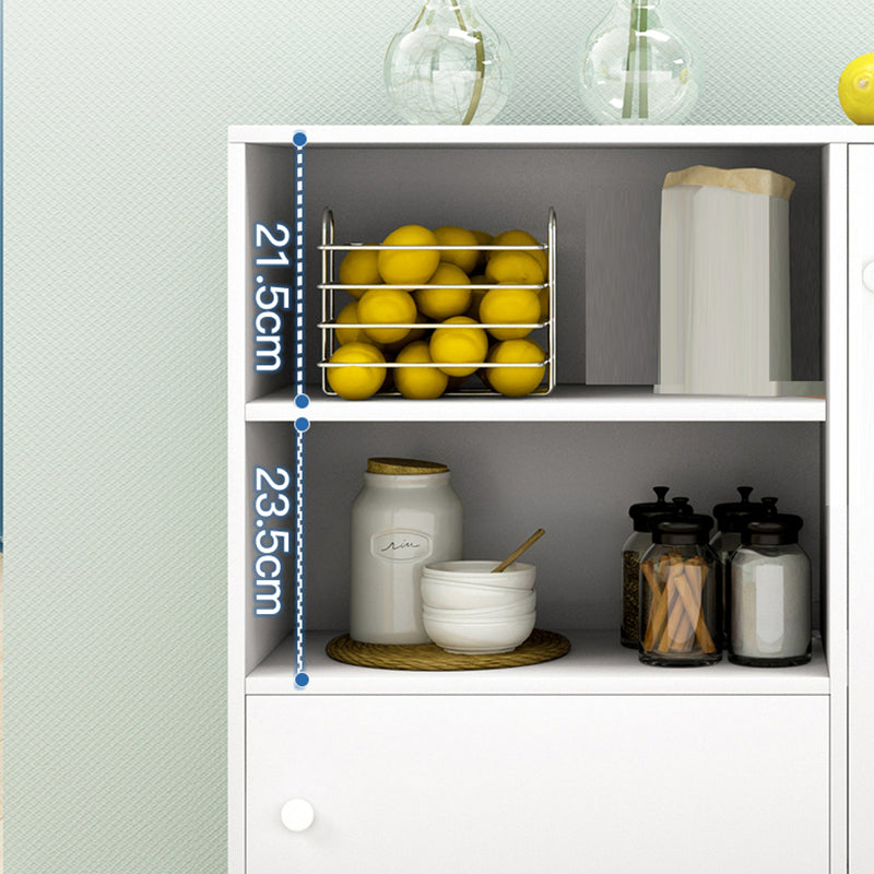 Contemporary Style Server Engineered Wood Side Board for Living Room Clearhalo 'buffet_sideboard' 'Buffets & Sideboards' 'furn' 'furn_buffet_sideboard' 'Furniture' 'Kitchen & Dining Furniture' 7213220