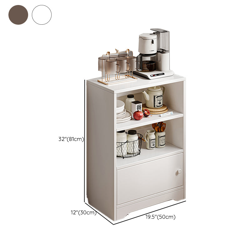 Contemporary Style Server Engineered Wood Side Board for Living Room Clearhalo 'buffet_sideboard' 'Buffets & Sideboards' 'furn' 'furn_buffet_sideboard' 'Furniture' 'Kitchen & Dining Furniture' 7213229