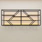 Modern Simple Wine Rack Iron Shelf Wall Mounted Wine Rack for Bar Black 1 Piece Clearhalo 'furn' 'furn_wine_racks' 'Furniture' 'Kitchen & Dining Furniture' 'Wine Racks' 'wine_racks' 7213508
