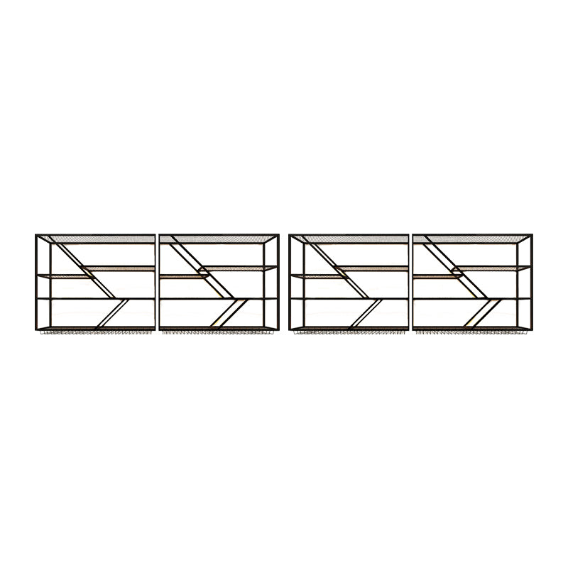 Modern Simple Wine Rack Iron Shelf Wall Mounted Wine Rack for Bar Textured Black 2 Piece Set Clearhalo 'furn' 'furn_wine_racks' 'Furniture' 'Kitchen & Dining Furniture' 'Wine Racks' 'wine_racks' 7213515